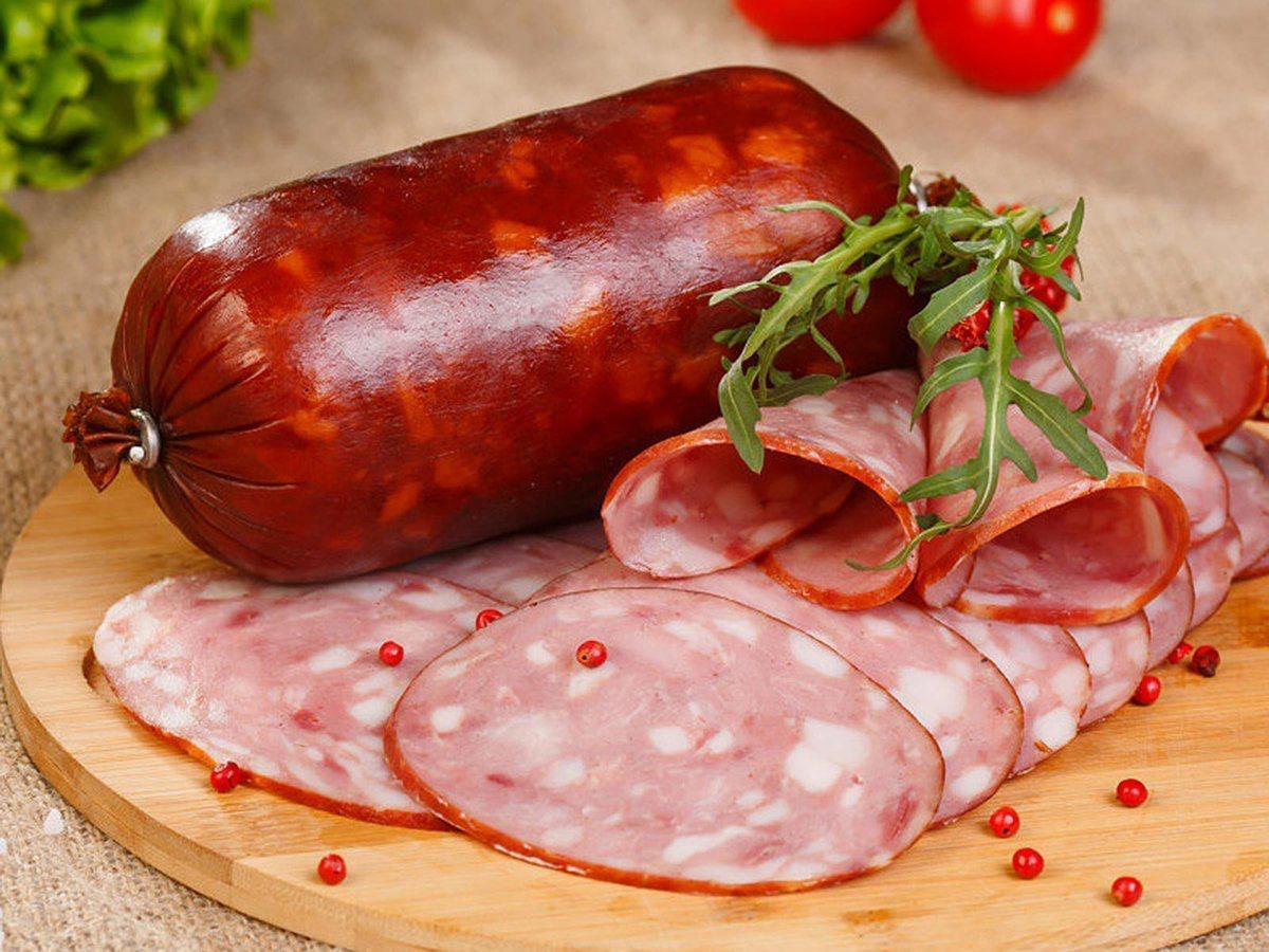 Варёно-копчёные колбасы