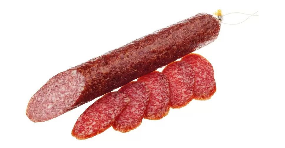 Сыровяленая колбаса