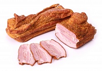 Продукт из свинины мякотный копчено-вареный грудинка «Домашняя»